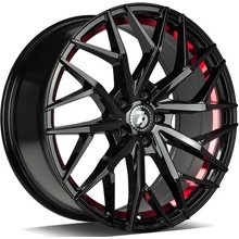 79WHEELS SV-C 8,5x19 5x112 ET30 black gloss red inner lip