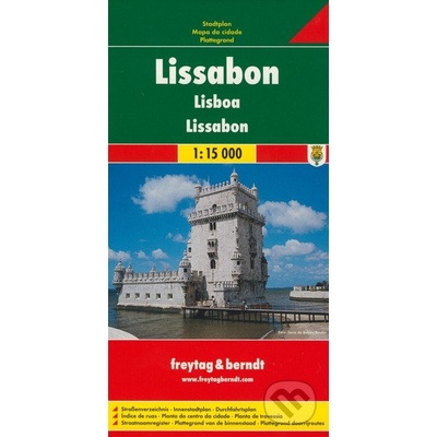 Plán města Lisabon 1:15 000