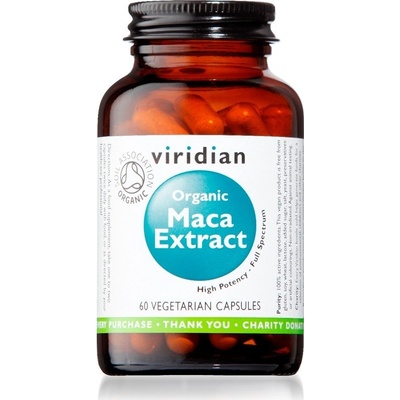 Viridian Bio Maca Extract 60 kapslí