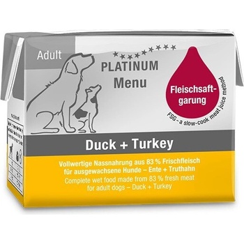 Platinum Menu Duck & Turkey 12 x 90 g