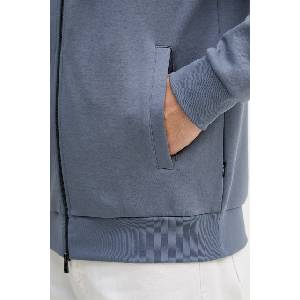 HUGO BOSS суичър с цип и качулка мъжки с памук C-Spence 01 (50555851) - answear - 273,62 лв