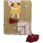 Bloomingville Одеяло с коледен мотив от рециклиран памук 130x160 cm Peo - Bloomingville (82063341)