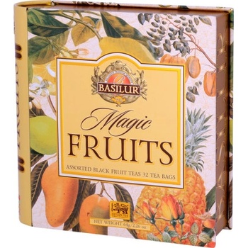 Basilur Kniha Assorted Magic Fruit plech 32 x 2 g