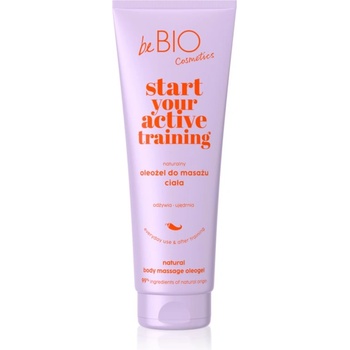 beBIO Start Your Active Training регенериращо масажно олио 250ml
