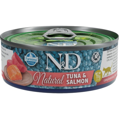 N&D cat natural Tuna & Salmon 70 g