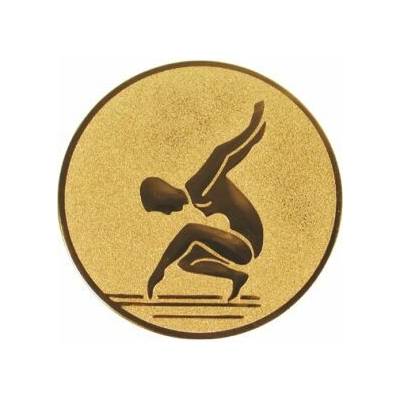 TROFEJE.sk Emblém 50mm 77 gymnastika ženy