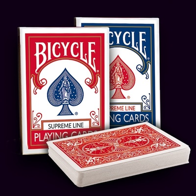 USPCC Bicycle Supreme Line Modrá – Zboží Dáma