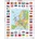 Dino - Puzzle Vzdelávacie puzzle: Európa mapa, vlajky - 40 - 99 piese