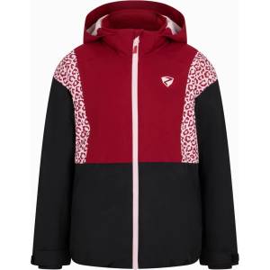 Ziener Детско ски яке Ziener Kid's Abbe-Z Ski jacket - Red Leo - размер 140 (EU) (703-6416-1214)