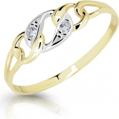 Cutie Jewellery prsteň zo žltého zlata Z6735-1242 10 X 1