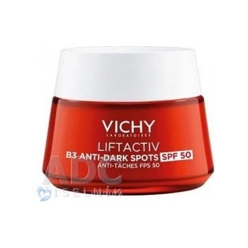 VICHY LIFTACTIV B3 ANTI-DARK SPOTS SPF 50 krém proti pigmentovým škvrnám a vráskam s ochranným faktorom, 50 ml