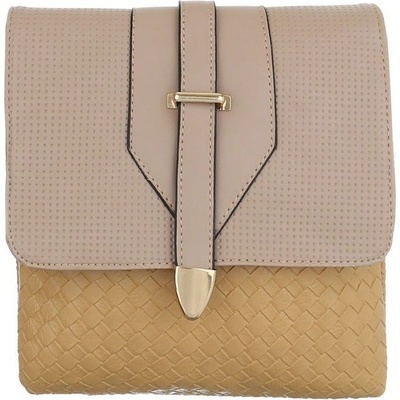 Dámská crossbody kabelka 124 šedohnědá