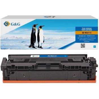 Compatible КАСЕТА ЗА HP COLOR LASERJET PRO M255dw / MFP M282nw / M283cdw / M283fdw - 207X - Cyan - W2211X - P№ NT-PH2211XC - G&G (NT-PH2211XC - G&G)