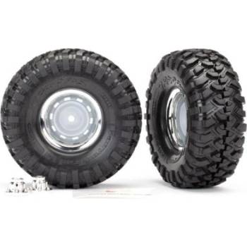Traxxas колело 1.9", джанта хромирана, гума Canyon Trail (2) (за #8255A)