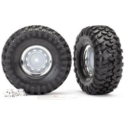 Traxxas колело 1.9", джанта хромирана, гума Canyon Trail (2) (за #8255A)