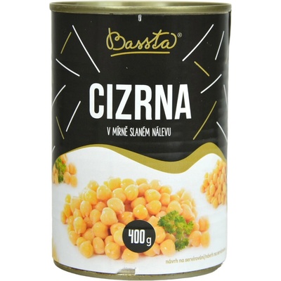 Bassta Cizrna v mírně slaném nálevu 400 g – Zbozi.Blesk.cz