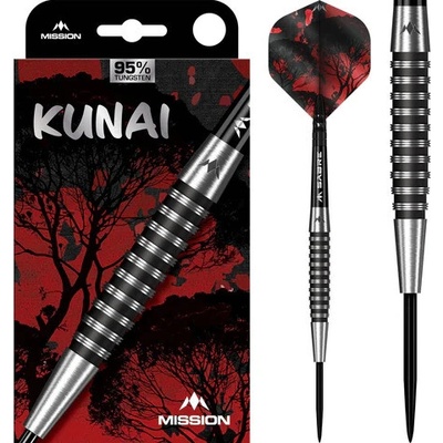 Mission Kunai Black PVD 95% 23g steel