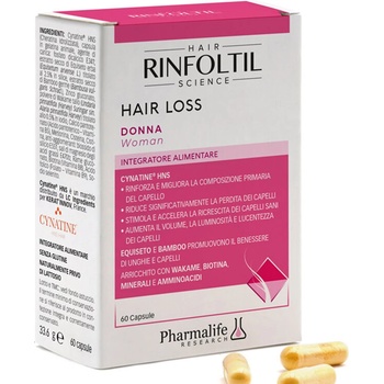 Pharmalife Research Ринфолтил (формула против косопад за жени) 60 капсули | Pharmalife Research (639490 (1200NA) PL)
