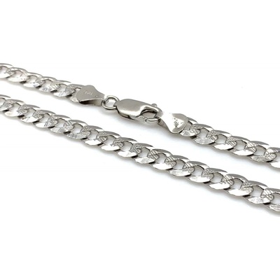Jan Kos jewellery Stříbrný řetízek typu pancer 12109284