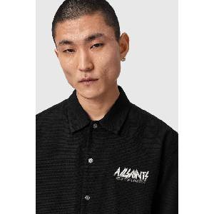 AllSaints риза мъжка с лиосел SYNTH (M033SF)