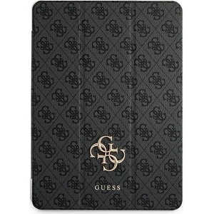 GUESS GUIC12G4GFGR iPad 12, 9" 2021 сив калъф тип книга 4G Collection (GUIC12G4GFGR)