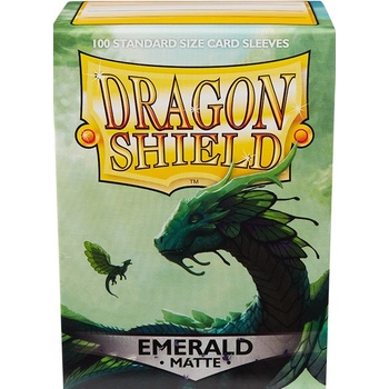 Dragon Shield Протектори за карти Dragon Shield Sleeves - Matte Emerald (100 бр. )
