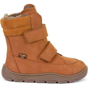Froddo Детски зимни ботуши Froddo Kid's Zeru Tex Winter Barefoot Winter boots - Cognac - размер 32 (EU) (702-4812-0219)