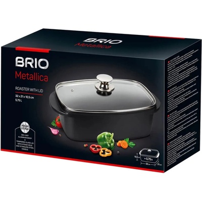 BRIO ТАВА С КАПАК 32x21x10.5Сm 5.75 l brio (3800134829860)