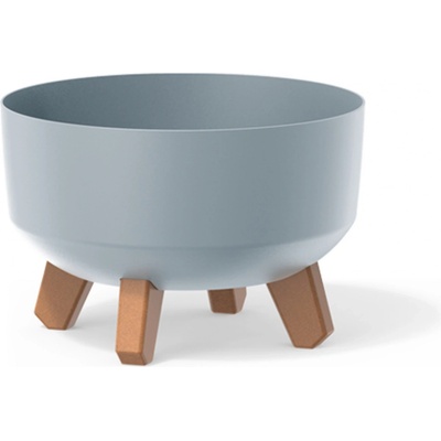 PROSPERPLAST Kvetináč GRACIA LOW 23,5 cm svetlo sivý