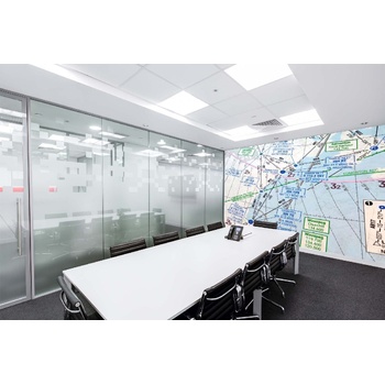 DIMEX ART s. r. o Самозалепваща се флизелинова фототапета карта за навигация на самолети 375 x 250 см