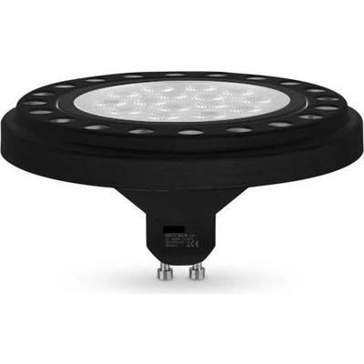 Brilagi LED Žiarovka ECOLINE AR111 GU10/15W/230V 3000K 30° čierna Brilagi BG1306