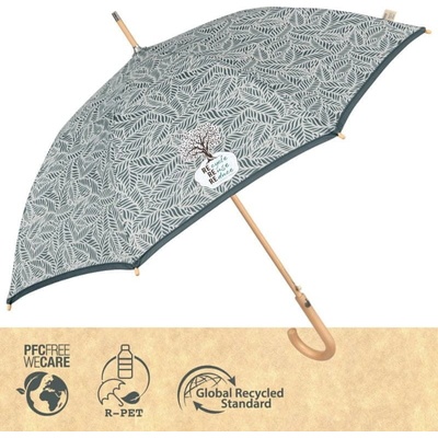 Perletti 19114 deštník dámský automatický šedý