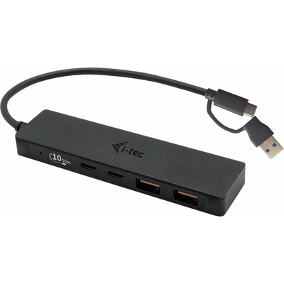 i-tec USB-C Metal HUB 2x USB 3.0 + 2x USB-C C31HUBMETAL2A2C