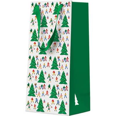 Paw Vánoční papírová taška PAW Christmas Hustle DEO ,balení 10 ks