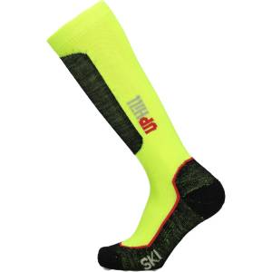 UphillSport Детски ски чорапи UphillSport Kid's Halla Alpine Ski Pro 4-Layer Ski socks - Hi Vis Yellow - размер 34-36 (EU) (207-1987-0213)