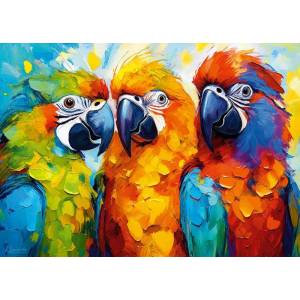 Cherry Pazzi - Puzzle The Tropical Trio - 500 piese
