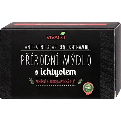 Vivaco 100 % Organic product prírodné mydlo s ichtyolom 100 g