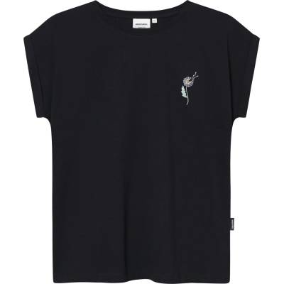 DEDICATED Дамска тениска DEDICATED Women's T-Shirt Visby Dandelion Emb T-shirt - Black - размер XL (916-5020-0115)