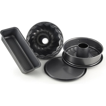 Dr. Oetker Комплект от 4 части стоманени форми за печене Четири - Dr. Oetker (2600)