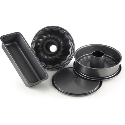 Dr. Oetker Комплект от 4 части стоманени форми за печене Четири - Dr. Oetker (2600)