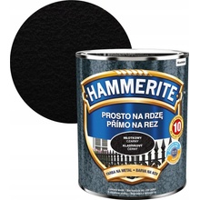 Hammerite přímo na rez, 0,70L, kladívkový černý