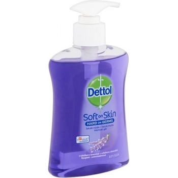 Dettol Antibakterial tekuté mydlo s levanduľou a výťažkami z hrozna dávkovač 250 ml