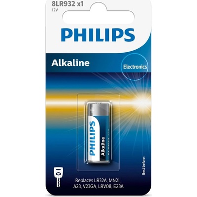 Philips Батерия алкална Philips Electronics 8LR932, 12V, 1 бр (8LR932)