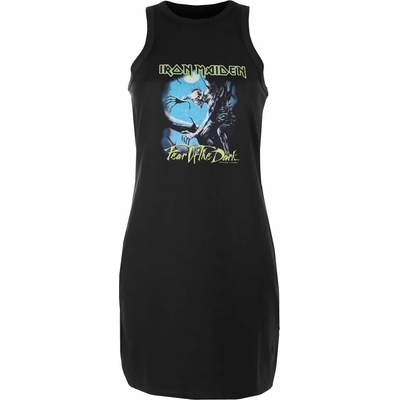 AMPLIFIED дамска рокля iron maiden - fear of ТЪМНОТО - ГРАФИТ - amplified - zav832fod