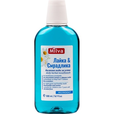Milva Вода за уста с лайка и смрадлика, 500 ml