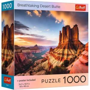 Trefl - Puzzle Breathtaking Desert Butte - 1 000 piese