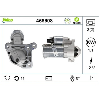 Startér VALEO 458908