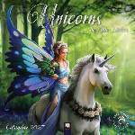 Flame Tree Publishing Unicorns by Anne Stokes Wall Calendar 2027 (Art Calendar) | WALL