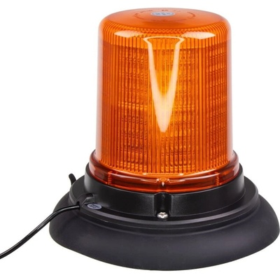 Stualarm LED maják, 12-24V, 128x1,5W oranžový, magnet, ECE R65 (wl184) – Sleviste.cz