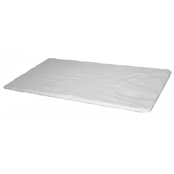 Image 1 of Alkan - Меламиново плато правоъгълно тип "Каменна плоча" бяло 16, 5x30см (K 9450)AN (01361035)